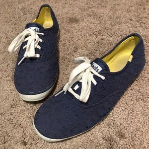 Blue Keds Champion Eyelet Shoes